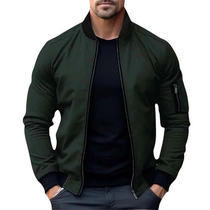 Men’s lightweight bomber jacket – All-season, breathable & everyday style