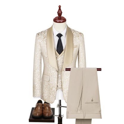 Suit Set Men Classic Fit Formal Style Timeless Appeal