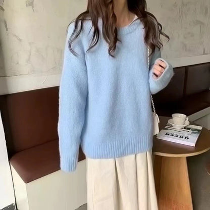 Oversized Sweater Women Modern Relaxed Long Sleeve Winter Jumper