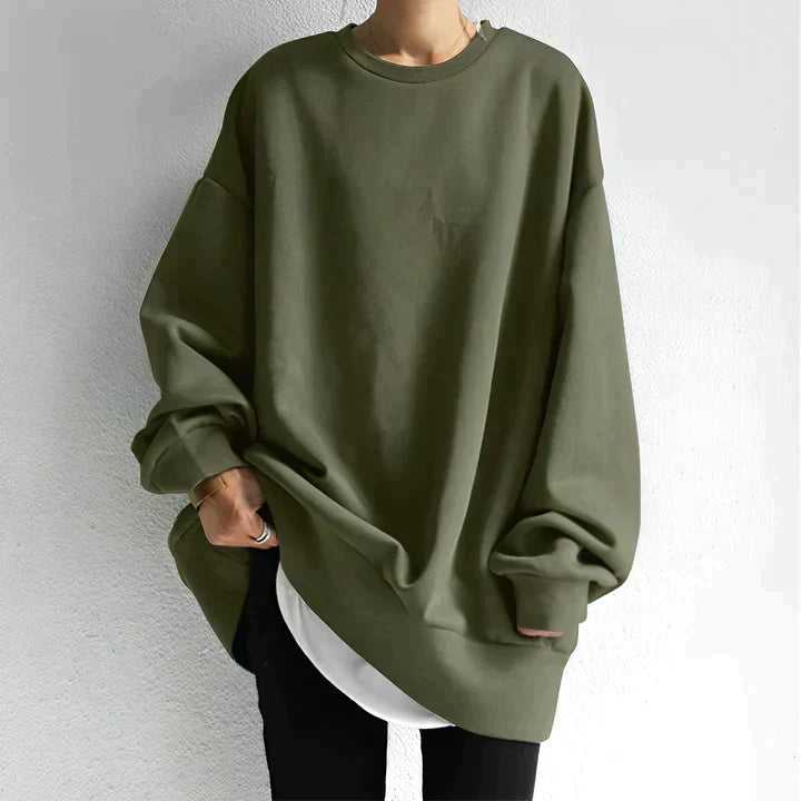 Oversized Sweater Women Plus Size Pullover for Comfort