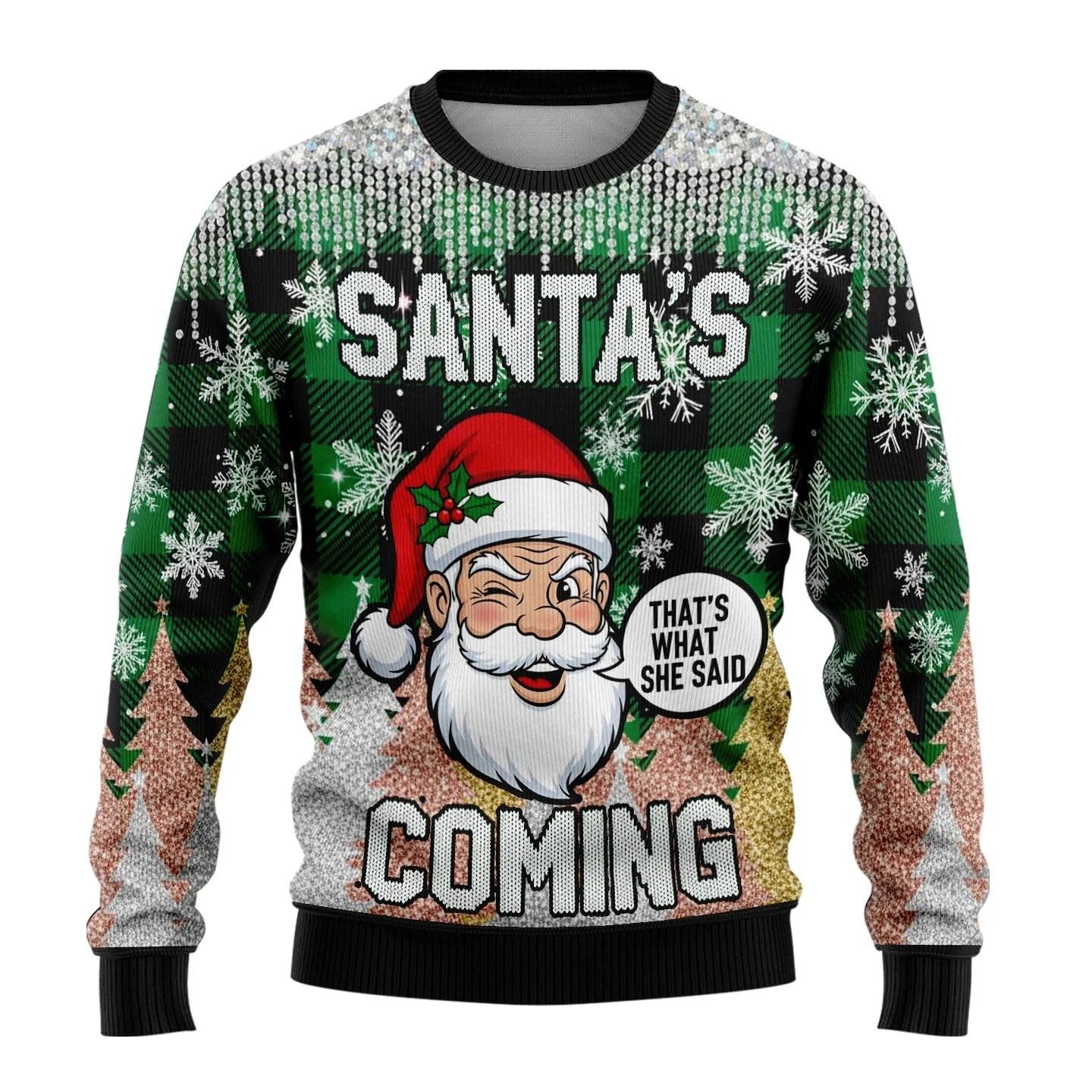 Unisex Christmas Sweater – Round Neck Festive Jumper