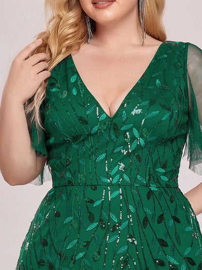 Plus Size Evening Dress – Maxi Long Dress for Women