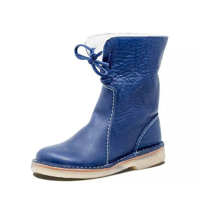 Ankle Boots Women Winter Warm Lined Boots for Cold Weather