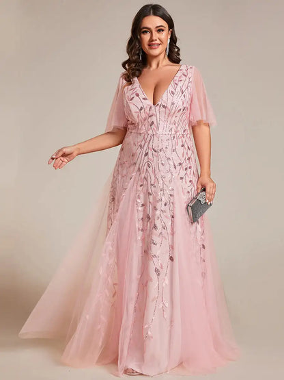 Plus Size Evening Dress – Maxi Long Dress for Women