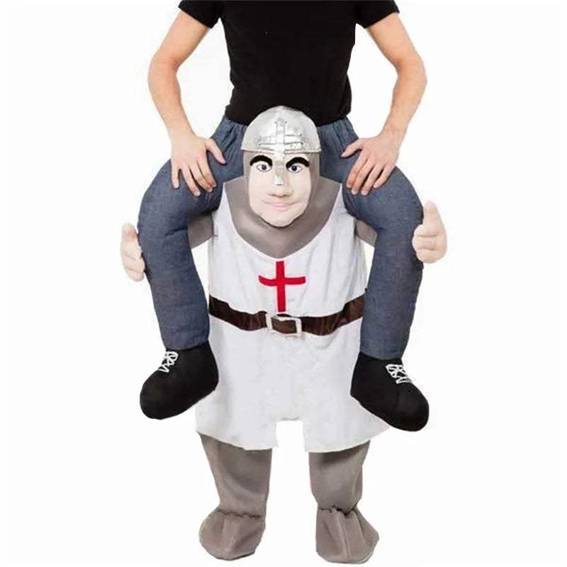 Funny ride-on halloween costume - inflatable men design