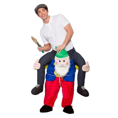 Funny ride-on halloween costume - inflatable men design