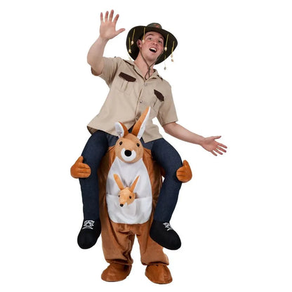 Funny ride-on halloween costume - inflatable men design