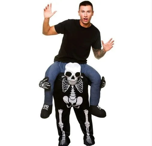 Funny ride-on halloween costume - inflatable men design