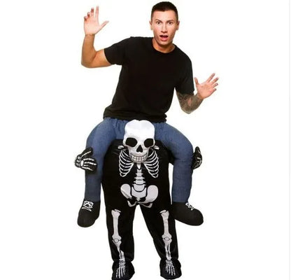 Funny ride-on halloween costume - inflatable men design