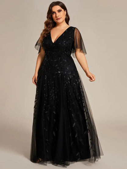 Plus Size Evening Dress – Maxi Long Dress for Women