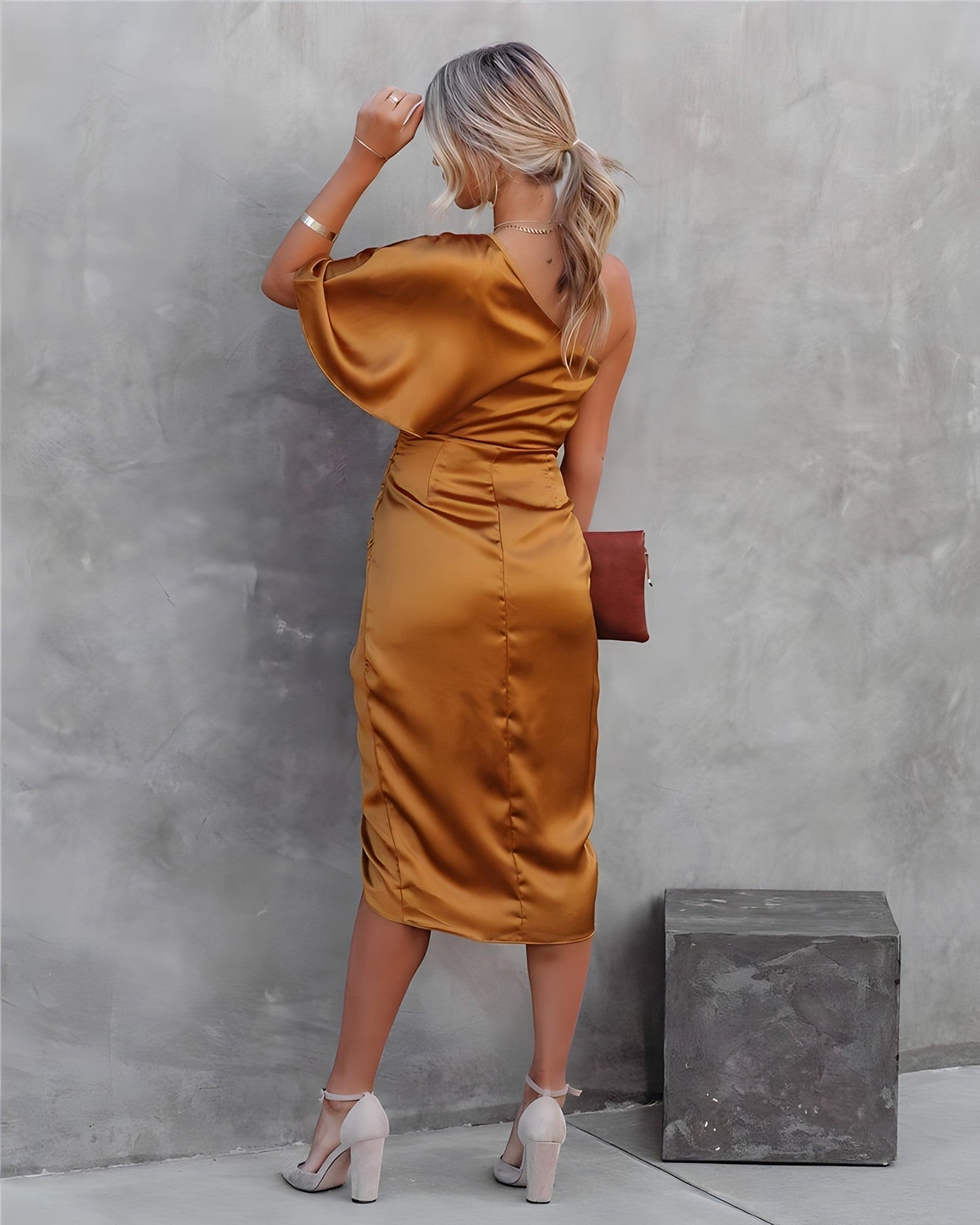 Women’s Modern Dress - Elegant Evening Dress, Stylish Outfit