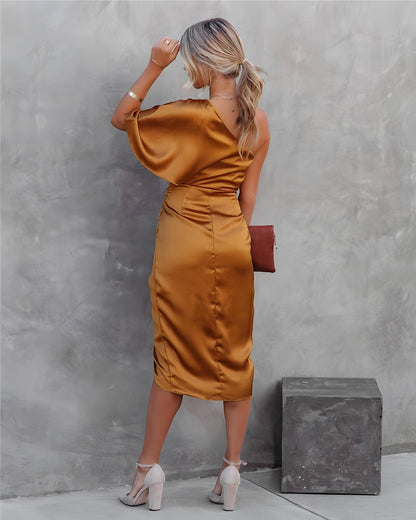 Women’s Modern Dress - Elegant Evening Dress, Stylish Outfit