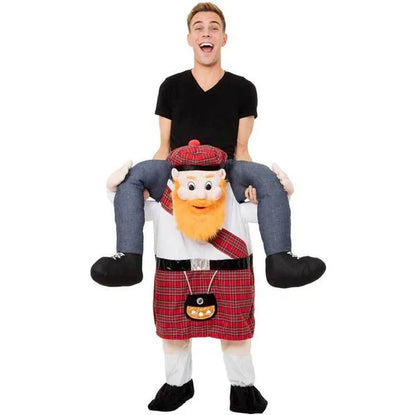 Funny ride-on halloween costume - inflatable men design