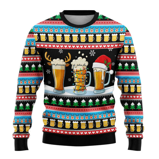 Unisex Funny Christmas Sweater - Round Neck Festive Jumper