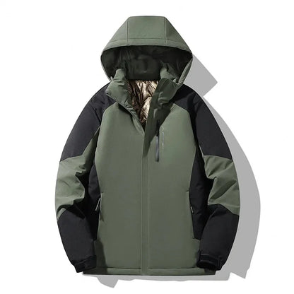 Ski Jacket Unisex Warm Relaxed Fit for Movement and Outdoor Use