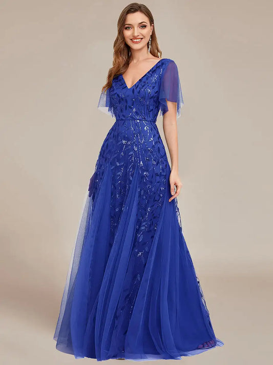 Plus Size Evening Dress – Maxi Long Dress for Women