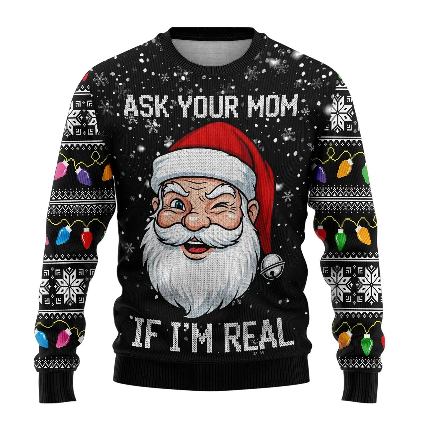 Unisex Christmas Sweater – Round Neck Festive Jumper
