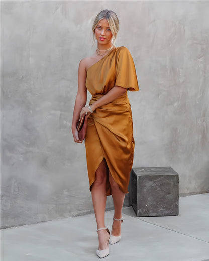 Women’s Modern Dress - Elegant Evening Dress, Stylish Outfit