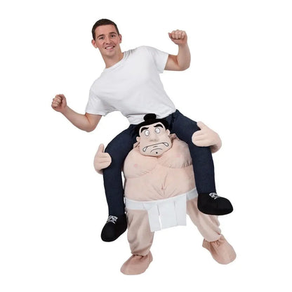 Funny ride-on halloween costume - inflatable men design