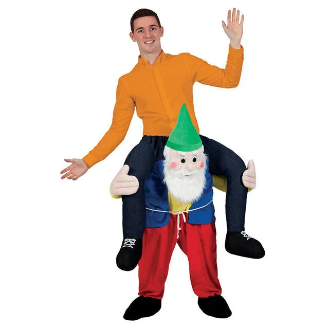 Funny ride-on halloween costume - inflatable men design