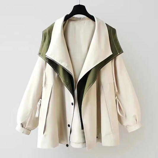 Women’s Modern Rain Jacket - Waterproof Lightweight Coat