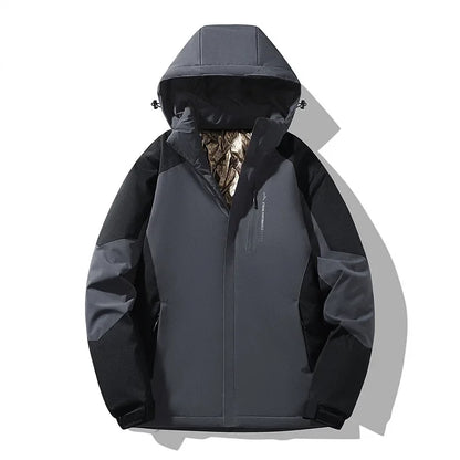 Ski Jacket Unisex Warm Relaxed Fit for Movement and Outdoor Use