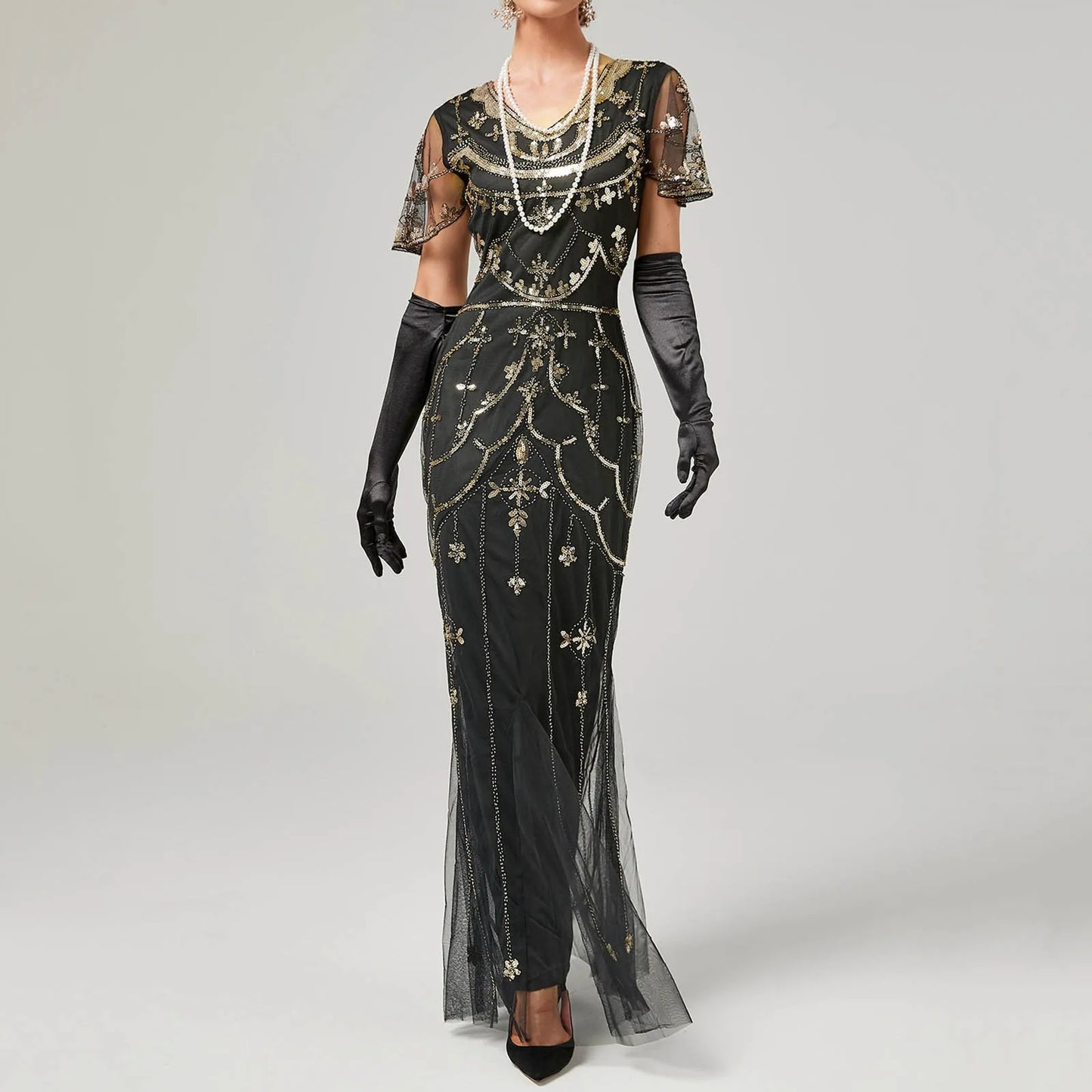 Women’s Sequin Dress - Vintage Party Dress
