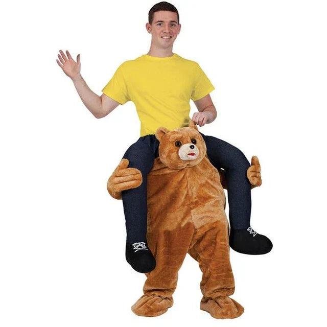 Funny ride-on halloween costume - inflatable men design