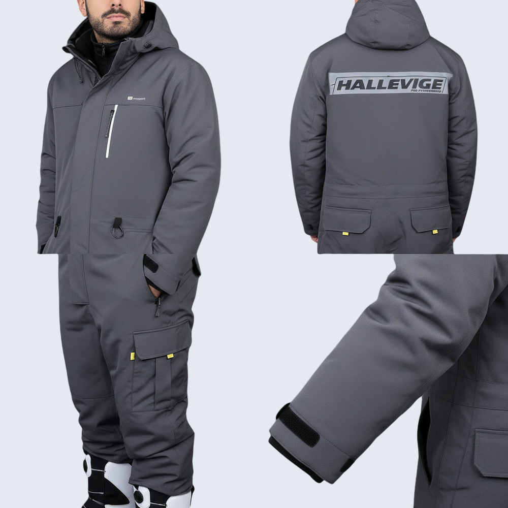 Ski Suit Unisex Waterproof Insulated Full-body Coverage Design