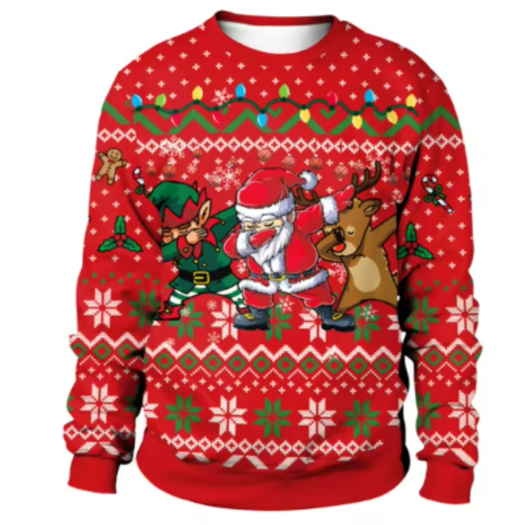 Unisex Christmas Sweater - Funny Festive Holiday Jumper