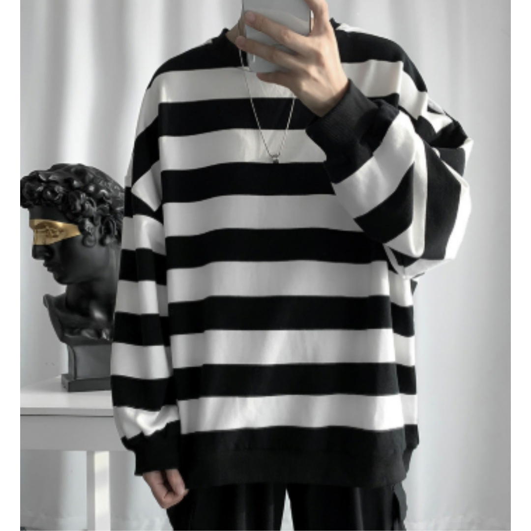 Hoodie Women Warm Striped Casual Everyday Long Sleeve Style