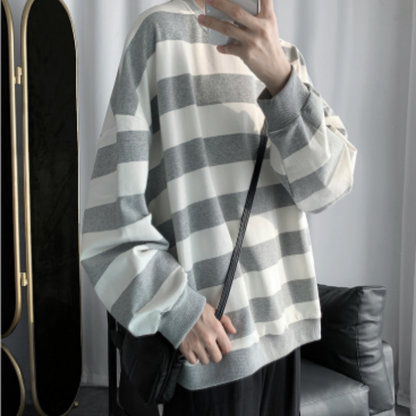 Hoodie Women Warm Striped Casual Everyday Long Sleeve Style