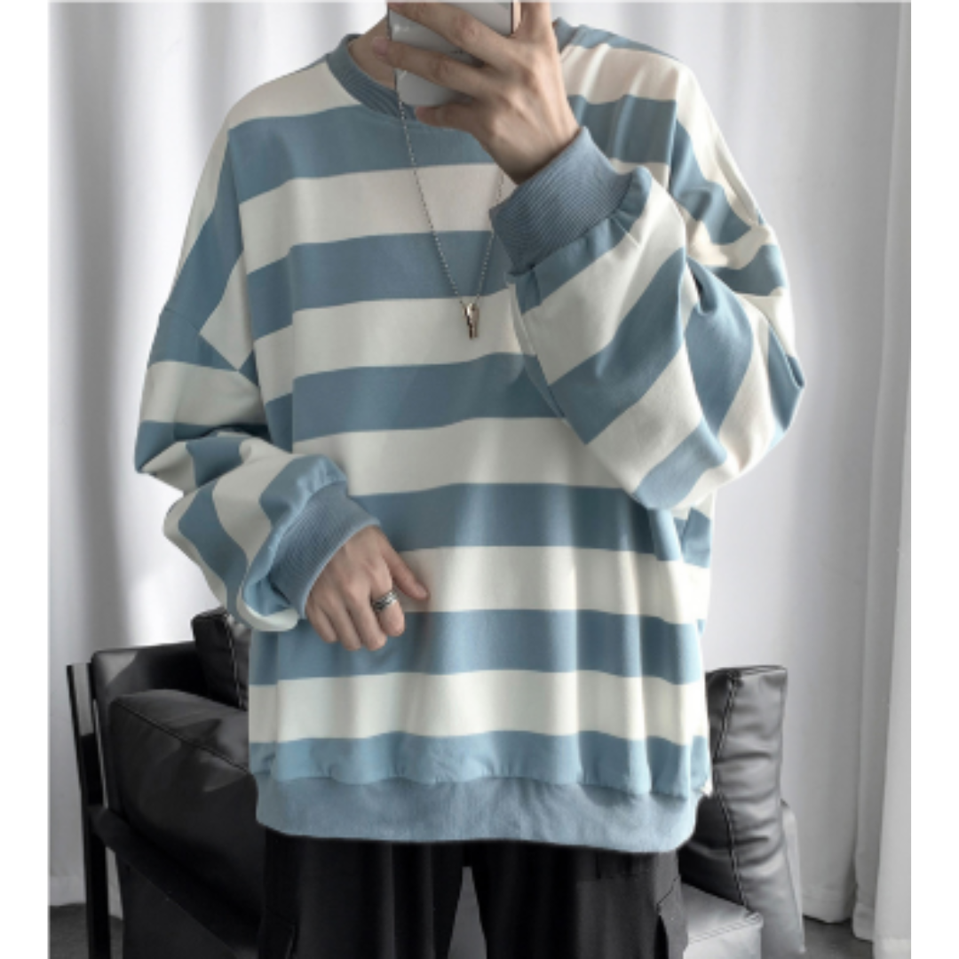 Hoodie Women Warm Striped Casual Everyday Long Sleeve Style