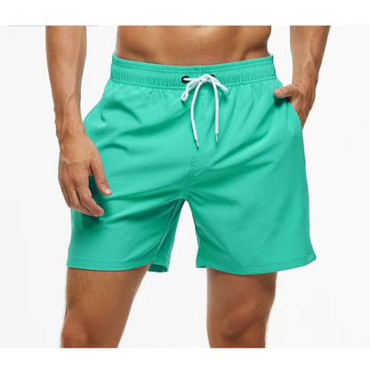 Swim Trunks Men Short Length Lining and Side Pocket