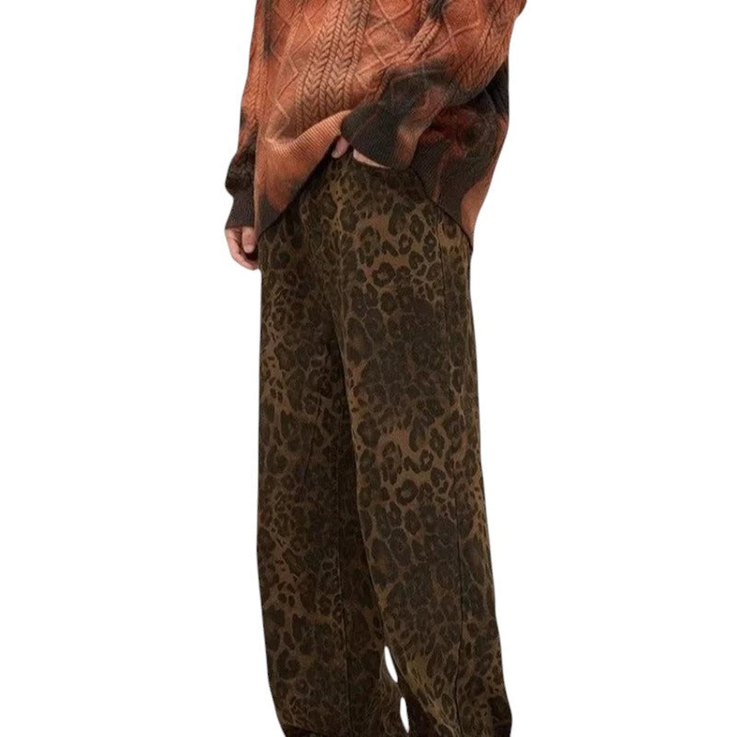 Women’s leopard print jeans – bold and stylish statement denim