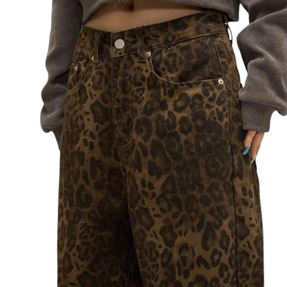 Women’s leopard print jeans – bold and stylish statement denim