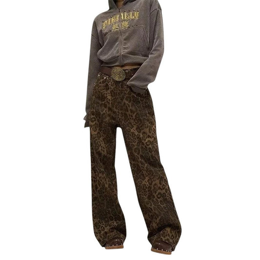 Women’s leopard print jeans – bold and stylish statement denim