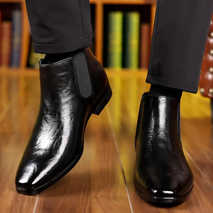 Classic Men’s Leather Shoes – Modern Comfort
