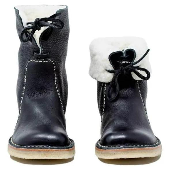 Ankle Boots Women Winter Warm Lined Boots for Cold Weather