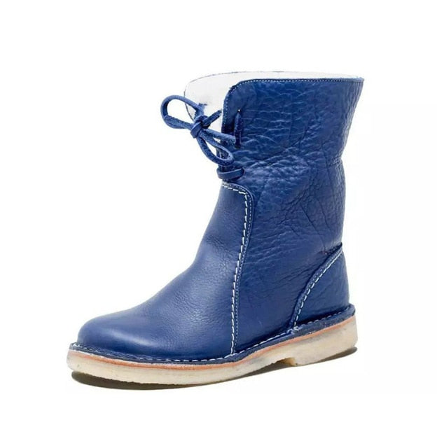 Ankle Boots Women Winter Warm Lined Boots for Cold Weather