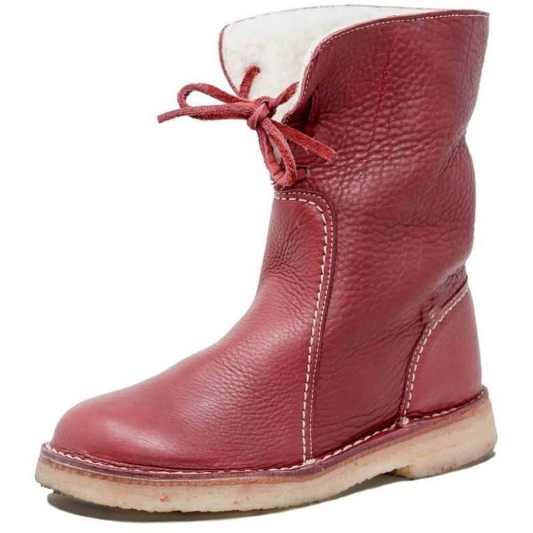 Ankle Boots Women Winter Warm Lined Boots for Cold Weather