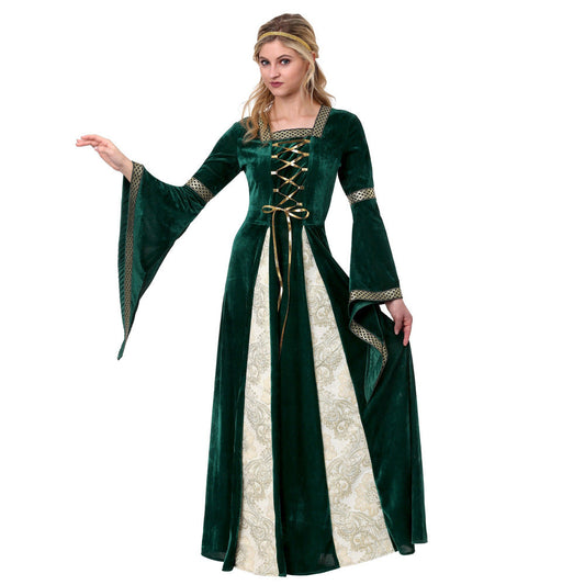 Girls’ princess halloween costume - long sleeve maxi dress