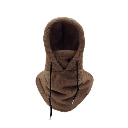Winter Face Mask Unisex Hooded Adjustable Fit for Cold Weather Use