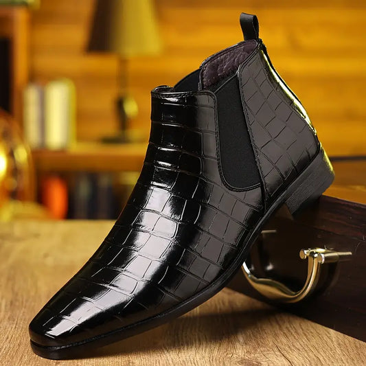 Elegant Chelsea Leather Shoes – Refined Men’s Style