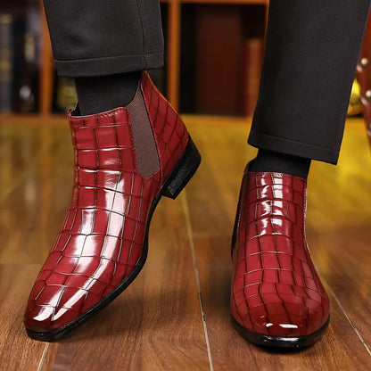 Elegant Chelsea Leather Shoes – Refined Men’s Style
