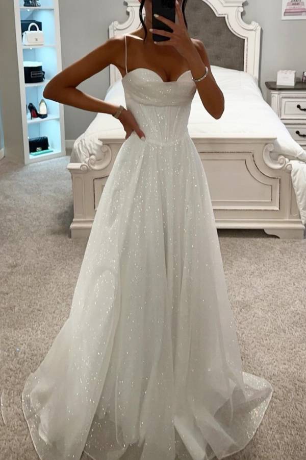 Evening Gown Women Elegant Glitter Maxi Fit Chic Look