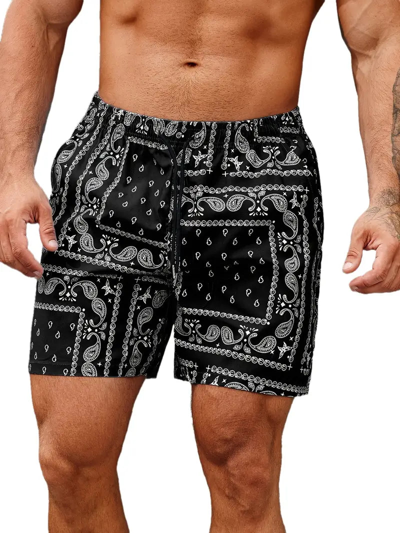 Swim Shorts Men Relaxed Fit Quick Dry Summer Wear
