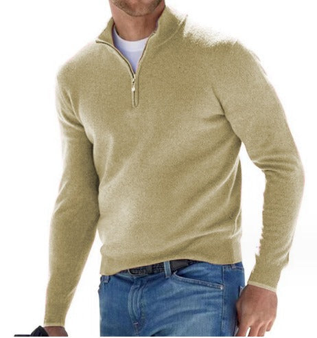Sweater Men Warm Modern Everyday Design for Winter Comfort