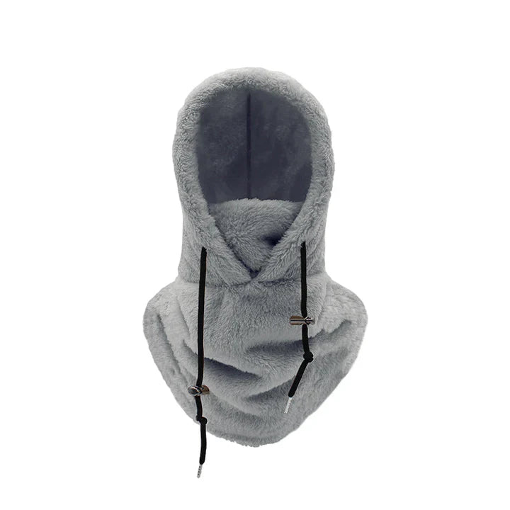 Winter Face Mask Unisex Hooded Adjustable Fit for Cold Weather Use