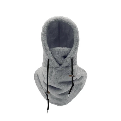 Winter Face Mask Unisex Hooded Adjustable Fit for Cold Weather Use